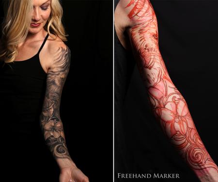Tattoos - Fierce Surrender Sleeve - 129750